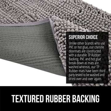 Gorilla Grip Dog Doormat - Absorbent & Machine Washable