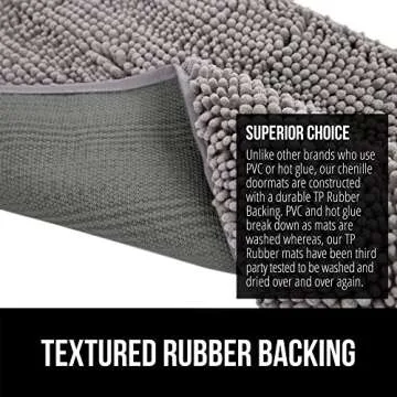 Gorilla Grip Dog Doormat - Absorbent & Machine Washable