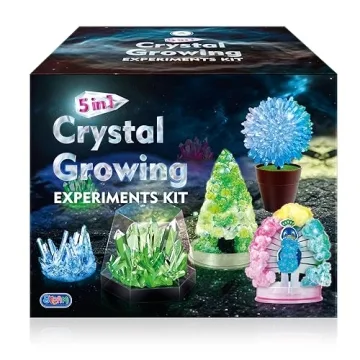 UNGLINGA Crystal Growing Experiment Science Kits for Kids, S.T.E.M Projects Learning Educational Toy...