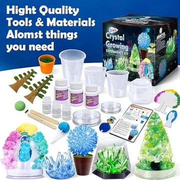 Crystal Growing Experiment Kit for Kids - Fun Educational Gift
