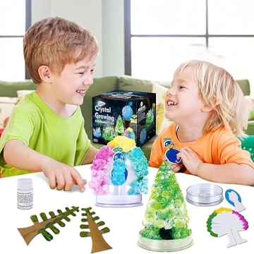 Crystal Growing Experiment Kit for Kids - Fun Educational Gift