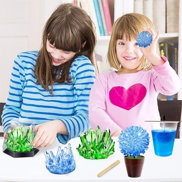 Crystal Growing Experiment Kit for Kids - Fun Educational Gift