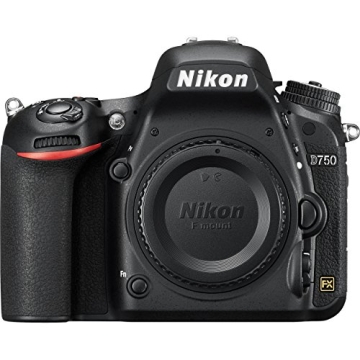Nikon D750 Full-Frame DSLR Camera for Enthusiasts