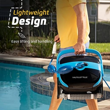 Dolphin Nautilus CC Plus Robotic Pool Cleaner - Wall Climbing Scrubber