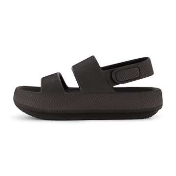 CUSHIONAIRE Women's Fuji Sandal: Adjustable Comfort Style