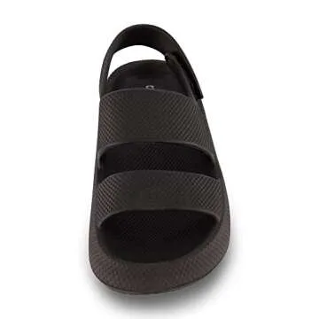 CUSHIONAIRE Women's Fuji Sandal: Adjustable Comfort Style