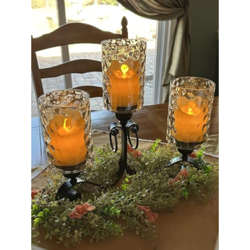 Rivqahra Amber Hammered Glass Shades for Home Decor Transformation