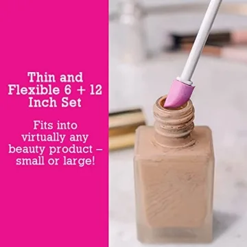 Spatty Daddy Makeup Spatula Set Pink 6 12 Inch Save Every Drop