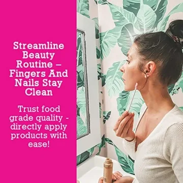 Spatty Daddy Makeup Spatula Set Pink 6 12 Inch Save Every Drop