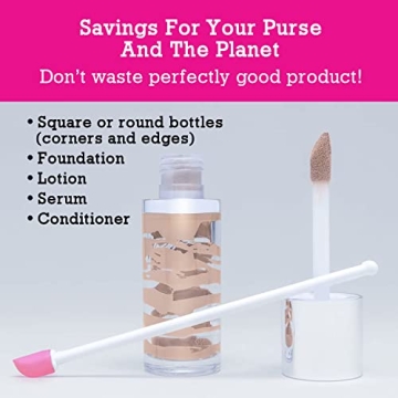 Spatty Daddy Makeup Spatula Set Pink 6 12 Inch Save Every Drop