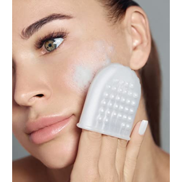 Mini Glow Silicone Facial Cleansing Brush and Massager