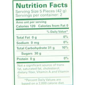 Butternut Mountain Farm 100% Pure Organic Maple Sugar Candy From Vermont, All Natural, 12 Leaf Candies, 4.5 oz Box