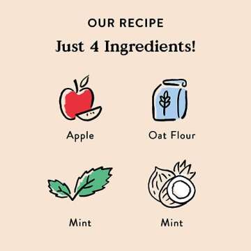 Bocce's Bakery Breath Daily Support Treats for Dogs, Wheat-Free Dog Treats, Made with Real Ingredien...