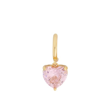 Kate Spade My Love Heart Huggies in Pink - Stylish Jewelry