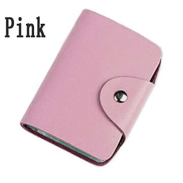 K Y KANGYUN Credit Card Holder for Women 2 Pack, Transparent Plastic Small Credit Card Holder Protec...