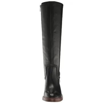 Vince Camuto Women's Vuliann Knee High Boot Black Leather