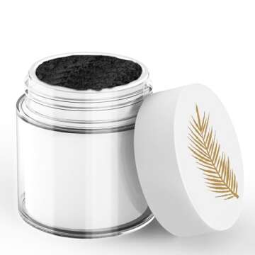 Prefilled Pure Palm Ashes for Ash Wednesday with Acrylic Palm Ash PYX Container, Christian and Catho...