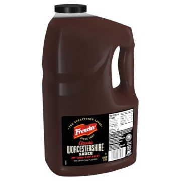 French's Worcestershire Sauce - 1 Gallon, Versatile and Gluten-Free