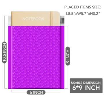 GSSUSA Bubble Mailers 6x10 Inches 50 Pack Usable Size 6x9" Padded Envelopes Small Bubble Mailer Padd...