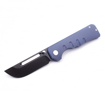 AMEIGHT KNIVES Elgar Pocket Folding Knife with EDC Titanium Handle