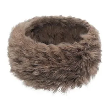 Stylish ZLYC Rabbit Fur Headband for Winter Wear