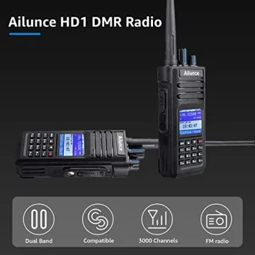 Ailunce HD1 - Rugged Dual Band DMR Radio with GPS