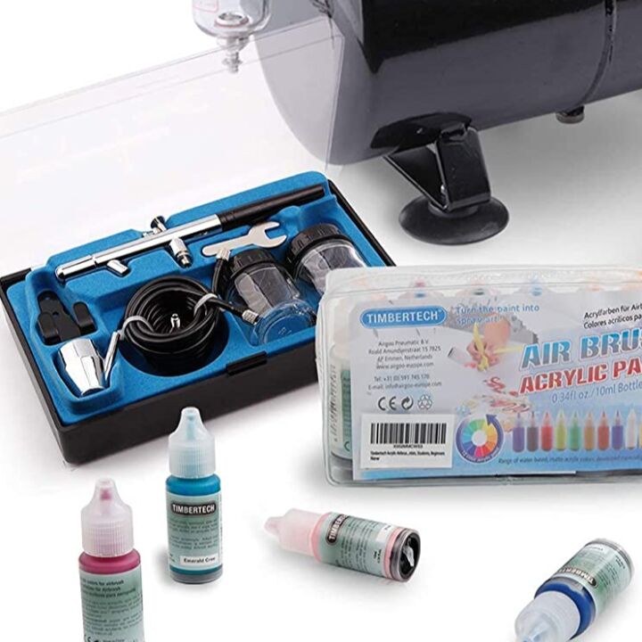 TIMBERTECH ABPST06 Airbrushes for Precision Art