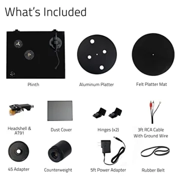 Fluance RT80 Classic High Fidelity Vinyl Turntable