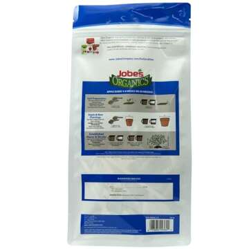 Jobe's Organics Granular Soil Amendment, Organic Soil Acidifier for Blueberry and Hydrangea Plants, 6 lbs Bag