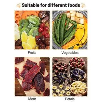 3 Pcs Silicone Dehydrator Sheets with Edge for 14" x 14" Trays, Non-stick Silicone Tray Liner for Excalibur Dehydrator, Reusable Dehydrator Mats Square Dryer Mats for Fruits Meat Vegetables Herbs