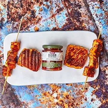 BELAZU Rose Harissa - 170 GR Unique Blend of Sweet and Spicy