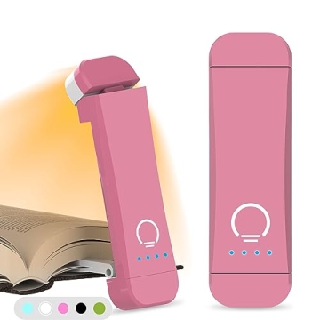 Rechargeable Clip-On Reading Light with 3 Colors