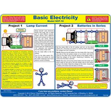 Elenco Electronics SCP-11 Snap Circuits LED Fun Science Kit