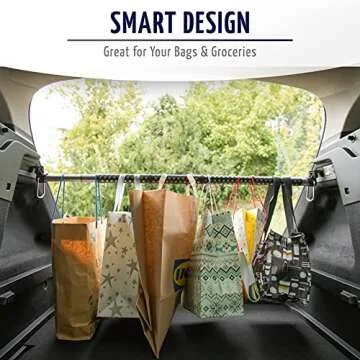 Zone Tech Expandable Clothes Hanger Bar - Premium Travel Accessory