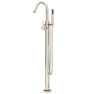 Pfister LG61MFD Modern Tub Filler in Polished Nickel - High-Efficiency & Durable