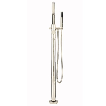 Pfister LG61MFD Modern Tub Filler Polished Nickel Water-Efficient