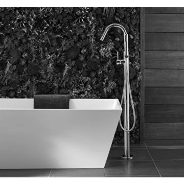 Pfister LG61MFD Modern Tub Filler Polished Nickel Water-Efficient