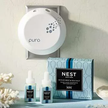 NEST New York Ocean Mist & Sea Salt Smart Home Fragrance Diffuser Refill, Set of 2