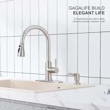 GAGALIFE Sink Soap Dispenser - Stylish & Durable Solution