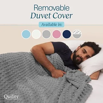 Quility Weighted Blanket - Ultimate Comfort for Sleep