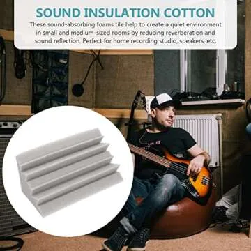 ERINGOGO Acoustic Foam Bass Traps for Improved Sound Quality