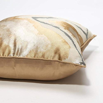 Gold Decorative Throw Pillow Covers for Stylish Home Decor