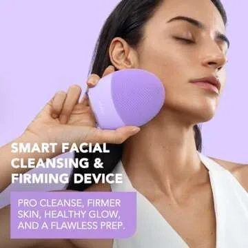 FOREO LUNA 4 Face Cleansing Brush and Massager - Anti-Aging Skin Care