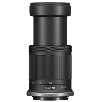 Canon RF-S 55-210mm Lens with Filter & Accessories