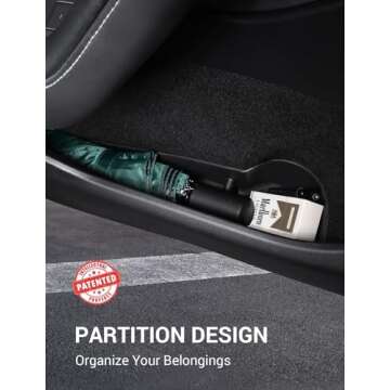 BASENOR 2025 Tesla Model Y Door Storage Box for Organizing Essentials