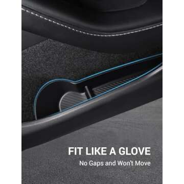 BASENOR 2025 Tesla Model Y Door Storage Box for Organizing Essentials