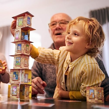 HABA Rhino Hero Card Game - Fun for All Ages 5 & Up