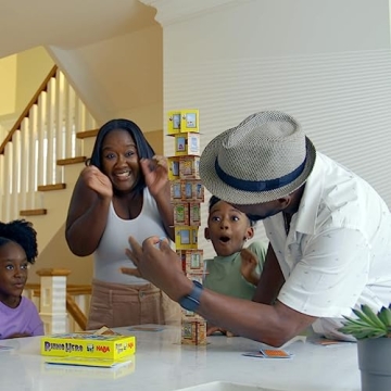 HABA Rhino Hero Card Game - Fun for All Ages 5 & Up