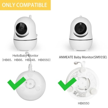 iTODOS Baby Monitor Mount for HelloBaby & ANMEATE