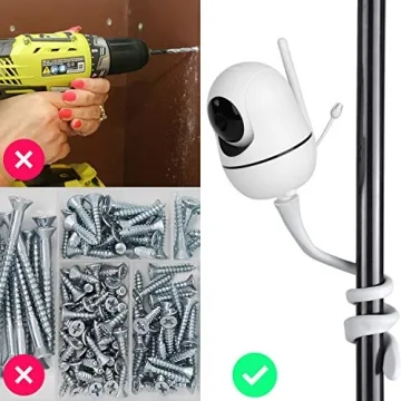 iTODOS Baby Monitor Mount for HelloBaby & ANMEATE